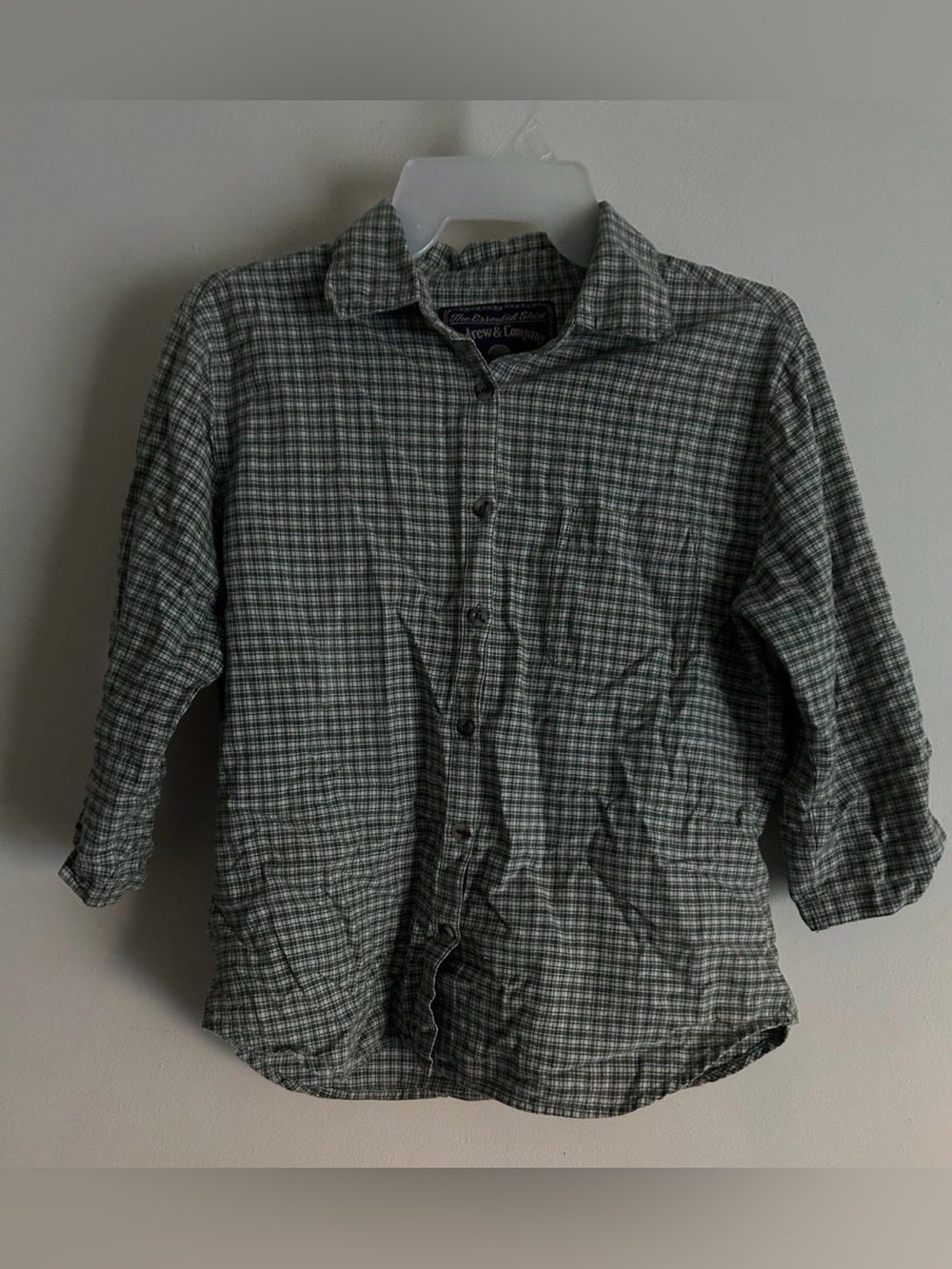 Women's plaid Button Down Shirt size medium